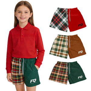 شورتات فوتي مخصصة للأطفال بتصميم بقرة هايلاند أسترالية، مع جيوب بسحاب، شورتات فوتي بتصميم كلب داشهند، شورتات فوتي بتصميم بيجامة للكلاب - Product Image 5