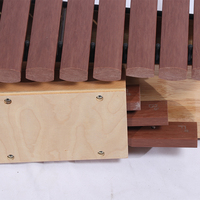 Hot Sale Genuine Mahogany Wood Xylophone Percussion Instrument Metal Stand High/Low Bass Box Safety Certified for Ages 8-13