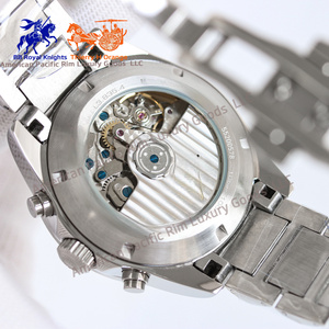 Montre de sport Longnes Moonswatch Luxury Planet Quartz pour homme, chronographe étanche de haute qualité en acier inoxydable Longinesing - Product Image 6