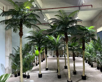 Palmeras Artificiales, Palmeras de Cocotero, Árboles de Nuez de Betel de Más de 200 cm para Uso en Interiores/Exteriores, Accesorios para Bodas y Fotografía, Venta al por Mayor