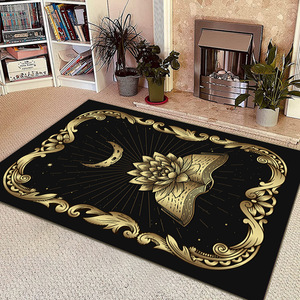 Alfombra Rectangular de Lujo Estilo <span class=keywords><strong>Tarot</strong></span> para Sala de Estar Grande <span class=keywords><strong>Tapete</strong></span> para Decoración de Hotel y Estancia <span class=keywords><strong>Tapete</strong></span> para Puerta de Casa - Product Image 3