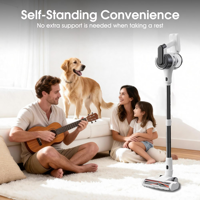 Aspirateur balai vertical multifonctionnel cyclonique puissant pour la maison - Entrepôt USA