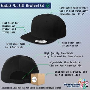 <span class=keywords><strong>Snapback</strong></span> mũ cho nam giới và phụ nữ tùy chỉnh cá nhân văn bản 3D thêu hóa đơn phẳng Mũ bóng chày 100% polyester phù hợp với phổ biến - Product Image 2