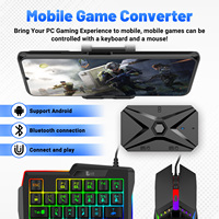 Ensembles clavier et souris de jeu M1Pro Mobile Games Converter Adaptor Controller Mouse and Keyboard Converter for Android