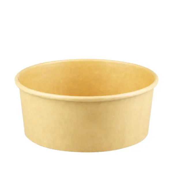Biodegradable Disposable Paper Bowl with Lids Custom Logo