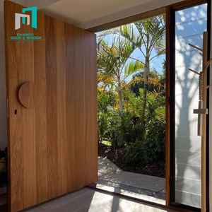 Puertas de interior moldeadas y preparadas para pintar, estilo shaker hueco personalizado, estilo del sudeste asiático, para dormitorio - Product Image 5