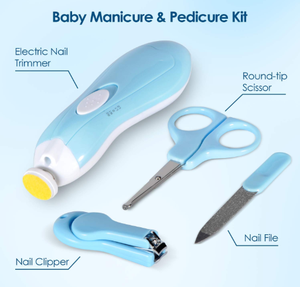 18 in 1 Scuola Materna Cura grooming Kit Bambino Elettrico Del Chiodo Trimmer <span class=keywords><strong>Set</strong></span> Con Il Sacchetto Di Immagazzinaggio - Product Image 4