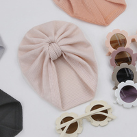 Ensemble Chapeau et Lunettes Fantaisie pour Nouveau-né : Dernier Modèle, Lunettes de Soleil UV400 à Motifs Floraux et Dessins Animés pour Bébé
