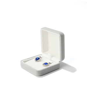 Caja de Joyería de Terciopelo con Logotipo Personalizado - Caja de Almacenamiento de Joyería de Lujo con Opciones de Color Personalizadas para Regalos del Día de San Valentín |   Ele - Product Image 6