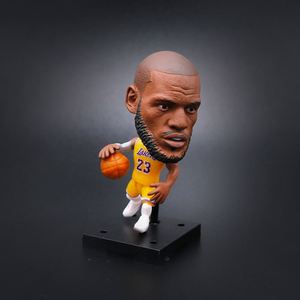 <b>Custom</b> Mini Resin Bobble Head Basketball Player Star Home Display 3D Car Ornaments NBA Basketball Action Figure <b>Doll</b> - Product Image 5
