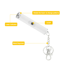 Jouet pour chat interactif électronique amusant, laser cinq en un, écologique, moderne, en papier, innovant