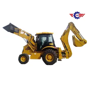 3CX 4CX Backhoe Loader Kecil dengan Pemuat Front End dan Sekop Penggali Backhoe untuk Menjual Pertanian Bekas Rusia