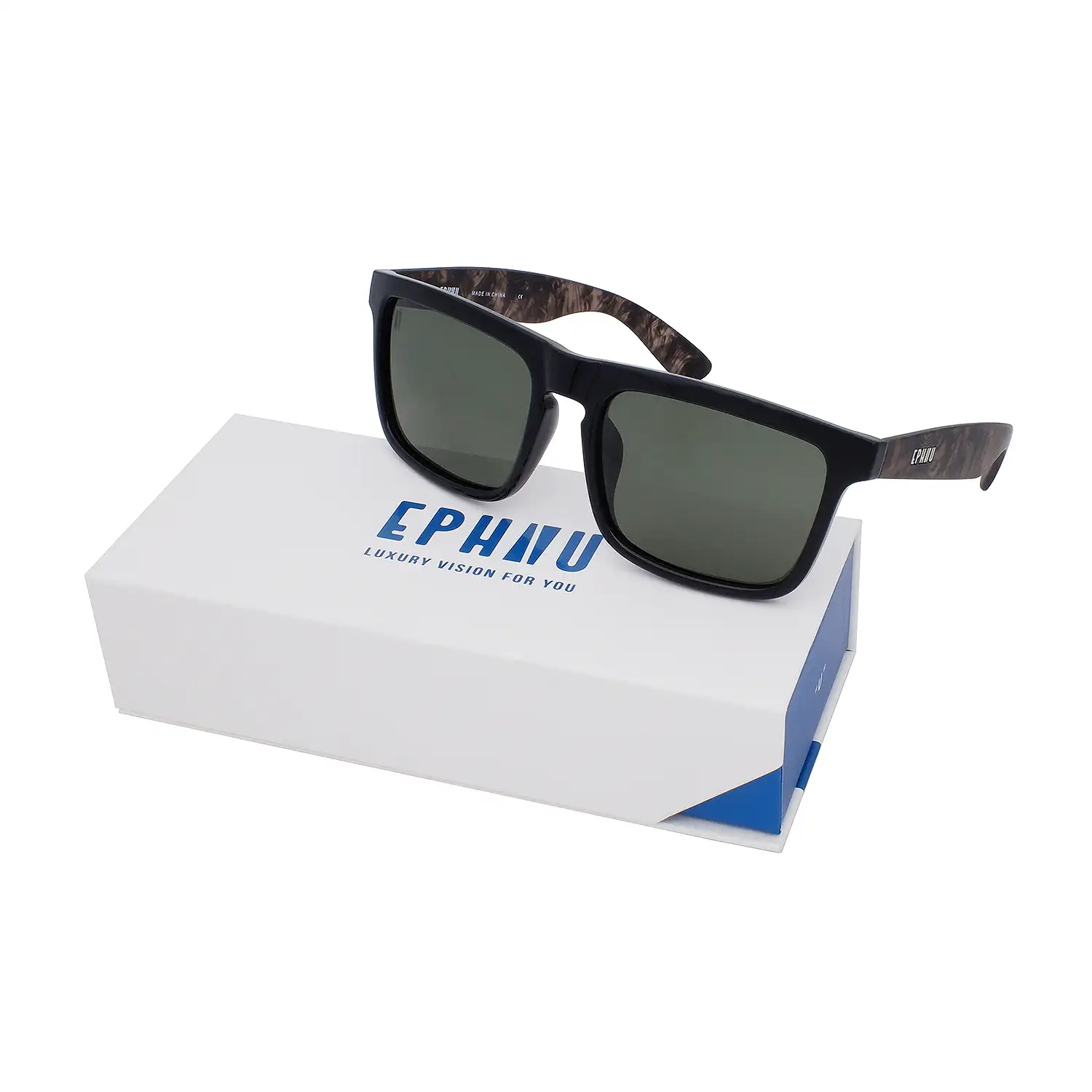 2022 personalizzato confortevole PC frame square mens occhiali da sole sport in esecuzione occhiali da sole polarizzati