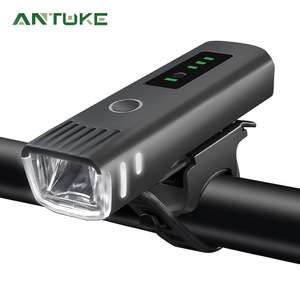 Smart Bicycle Light Set Front And Rear Led Headlight Taillight USB Rechargeable 4 Modes Waterproof IpX4 Cycling <b>Accessory</b> - Product Image 2