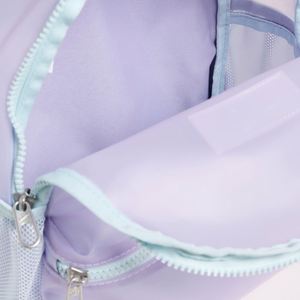 Bolso Mini Personalizado Morado Unisex, Resistente al Agua, de Gran Capacidad, con Correas de Hombro Ajustables, Bolsillo Exterior con Cierre y Bolsillo de Malla - Product Image 5