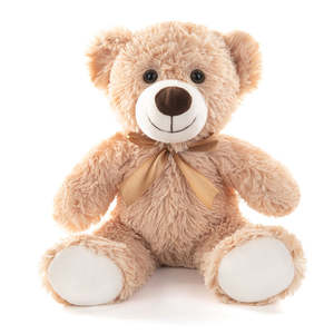 MorisMos 35cm Ours en peluche doux et mignon Jouet en peluche Cadeau de la Saint-Valentin Surprise romantique pour les êtres chers Cadeau parfait - Product Image 5