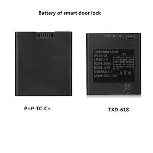 Batería de Carga Inteligente para Cerradura de Puerta Automática TXD-618 2500mAh 7.4V para Cerradura de Huella Digital, Cerradura con Contraseña, Totalmente Automática - Product Image 2
