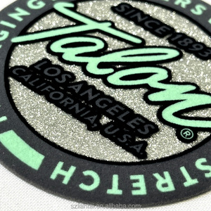 Tùy chỉnh đàn bạc long lanh các bản vá lỗi sắt-on cho Jersey teamwear Activewear T-Shirts - Product Image 6