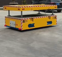 Le bouton poussoir 10T actionnent le chariot moulu électrique de roue omnidirectionnelle pour le transport lourd - Product Image 2