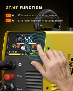 เครื่องตัดพลาสม่า HAXIAOER รุ่นใหม่ 110/220V 40A แบบไม่ใช้ความถี่สูง ไม่ต้องสัมผัส จุดติดด้วยไฟ LED ขนาดใหญ่ ตัดได้เรียบร้อย 1/2 นิ้ว ตัดได้สูงสุด 3/4 นิ้ว - Product Image 6