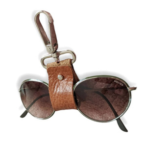 คลิปหนีบแว่นตา/พวงกุญแจสำหรับกิจกรรมกลางแจ้ง, คลิปหนีบแว่นกันแดดหนัง, คลิปหนีบแว่นตา/กระเป๋าสตางค์แบบติดเอวสำหรับชายหาด ป้องกันการสูญหาย - Product Image 2