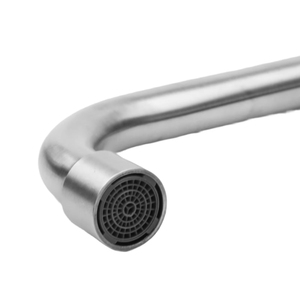 1pcs Robinet mural de cuisine Purificateur d'eau Robinet à trou à levier unique Robinet d'évier de cuisine froid pour laver les légumes - Product Image 5