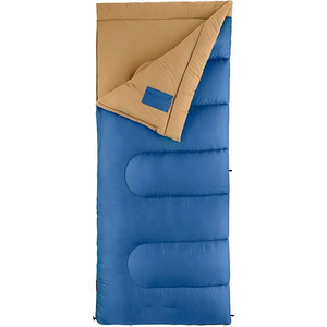 Durable ligero 3 estaciones al aire libre 100% poliéster clima frío saco de dormir impermeable - Product Image 1