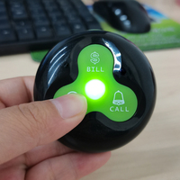 Système d'appel clavier sans fil à trois clés 433.92MHz, permet d'appel rapide des moniteurs au restaurant occidental