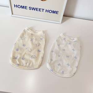 Soft and cute pet-friendly home pajamas, two-legged, non-shedding, breathable, autumn and winter <b>clothes</b> for dogs and <b>cats</b>. - Product Image 1