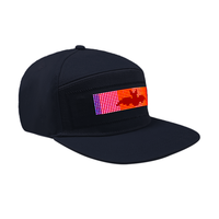 Casquette de baseball promotionnelle à sangle réglable pour événements à LED El Sound rechargeable par USB