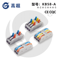 Connector 3-leiter Terminal Block With Operating Levers LED Lighting Connectors KB58 Series