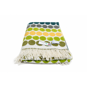 Arzillo - bright polka dot <b>throw</b> in soft cashmere wool that brings energy, warmth and style to every corner of your home - Product Image 4