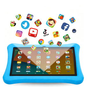 New Product <b>7</b> Inch Kids Educational School Learning <b>Tablet</b> Android 15 6+12GB Wi-Fi OEM Anti-Drop Protective Case For Kids Gifts - Product Image 3
