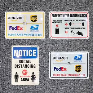 Señal de cruce de animales personalizable de fácil montaje, señal de carretera reflectante de advertencia de animales con forma de diamante - Product Image 6