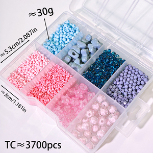 Nouveau Kit de <span class=keywords><strong>Fabrication</strong></span> DIY Bracelets et Colliers 2026 – 1 Boîte (316g) – Environ 5470 Perles – Breloques Tendance Populaires - Product Image 6