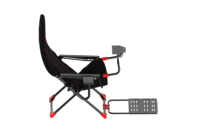 Cockpit de simulation de course pliable en métal, cockpit de conduite réglable compatible avec Fanatec Logitech Moza PS5 PS4, garantie 1 an