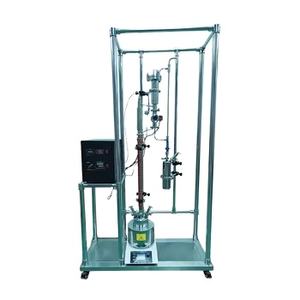 Columna de Rectificación al Vacío de Vidrio Borosilicato de Alta Resistencia, Certificada por CE, Reactor Multiusos para Aceites Esenciales Industriales - Product Image 1