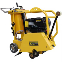 Coupe-asphalte portable à essence, lame de 500 mm, pour travaux en zone isolée, sans alimentation électrique, coupe de béton