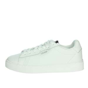 Baskets pour hommes Colmar Bates Blank White Canvas, chaussures tendance - Product Image 1