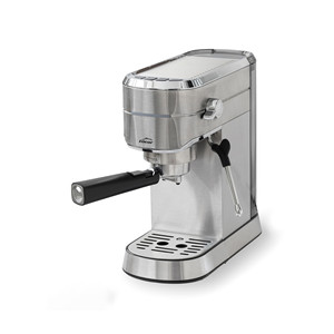 Macchina per Espresso Compatta Lacor in Acciaio Inox, Preparazione Manuale per Uso Domestico - Product Image 1
