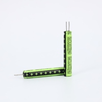 Baterai Lithium Cobalt Oxide Huahui Energy Slender Cylinder 3.7V 100mAh 7240 High-rate untuk Perangkat IoT Kecil