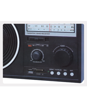 Multiband Broadcast Factory Black 3 Band High Power FM MW SW Radio <b>USB</b> TF MP3 <b>Player</b> Portable Home Outdoor Multifunctional Radio - Product Image 2