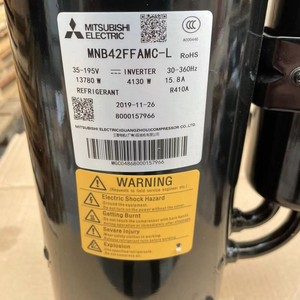 คอมเพรสเซอร์แบบสโครล มิตซูบิชิ รุ่น MNB42FFDMC L ใช้สารทำความเย็น R410A แรงดันไฟฟ้า 24V สำหรับเครื่องปรับอากาศและเครื่องทำความเย็น - Product Image 5