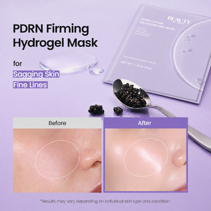 Masque Hydrogel Raffermissant au <span class=keywords><strong>Caviar</strong></span> PDRN, Masque de Nuit pour le Visage, Éclat et Récupération de la Peau, Rajeunissant, Coréen - Product Image 2