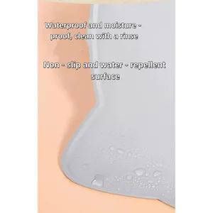 Tapis d'alimentation pour animaux <span class=keywords><strong>de</strong></span> compagnie - Plateau en silicone extra large pour nourriture pour chats et chiens, fournitures pour animaux <span class=keywords><strong>de</strong></span> compagnie - Product Image 1