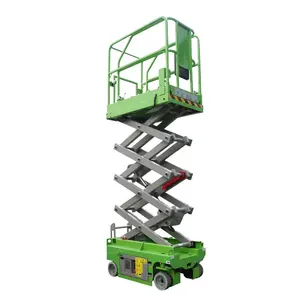 CE Certification electric scissor lifts self moving aerial work platform/ mobile hydraulic lift for sale