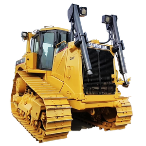 รถดันดิน CAT D8T มือสอง ขนาด 20-40 ตัน รถบูลโดเซอร์ Caterpillar ที่เชื่อถือได้ พร้อมริปเปอร์/ใบมีด สำหรับงานขุดดิน เคลื่อนย้ายดิน ใช้เครื่องยนต์ Cummins และปั๊มมอเตอร์ Kawasaki - Product Image 1