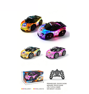 Voiture de course RC <span class=keywords><strong>portable</strong></span> 5 canaux avec éclairage graffiti arc-en-ciel, portée de 100 m, pour cascades et drift, idéale pour les garçons en bas âge et les jeux en extérieur - Product Image 6