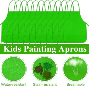 Delantal reutilizable para niños Impresión por sublimación Colores brillantes Resistente al agua para el aula Hecho a mano - Product Image 4