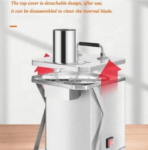 Machine de découpe de cube de saucisse de cuisine à domicile <span class=keywords><strong>pour</strong></span> déchiqueteuse de coupe-<span class=keywords><strong>légumes</strong></span> carotte pomme de terre igname concombre - Product Image 3